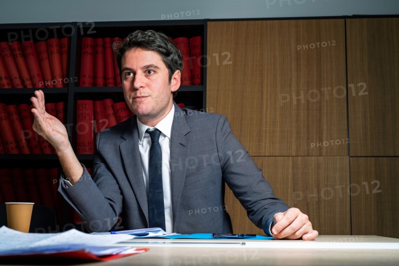 Gabriel Attal, 2023