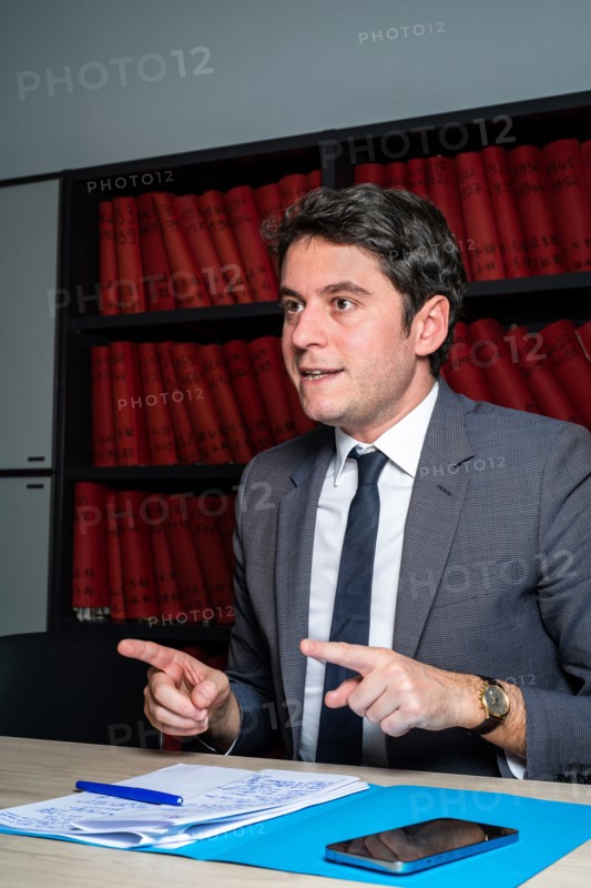 Gabriel Attal, 2023