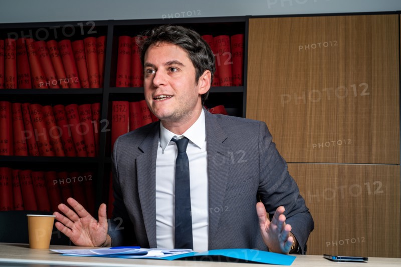 Gabriel Attal, 2023