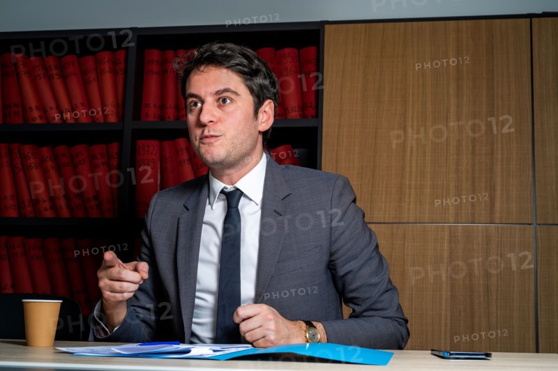 Gabriel Attal, 2023