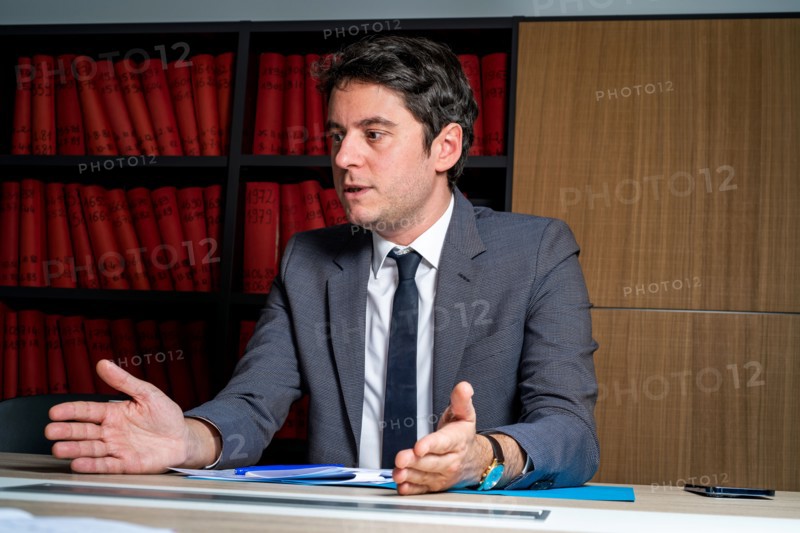 Gabriel Attal, 2023
