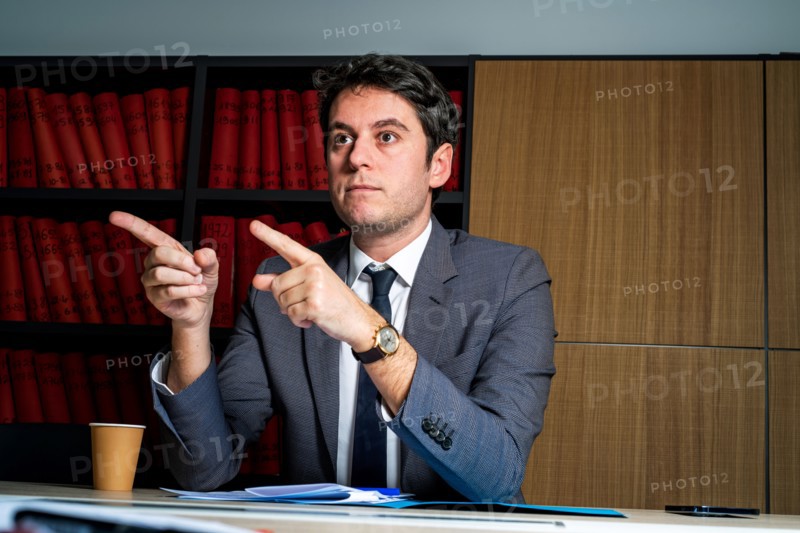 Gabriel Attal, 2023