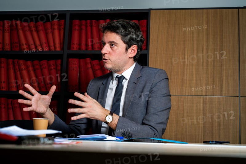 Gabriel Attal, 2023