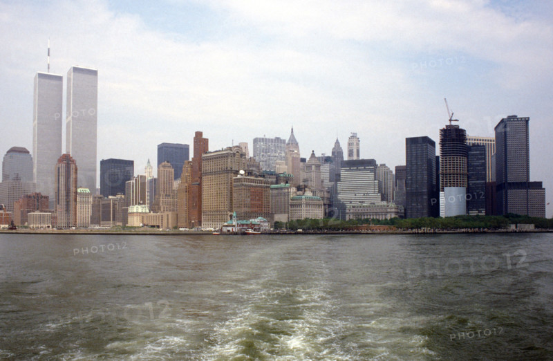 Panoramic view of Lower Manhattan in New York