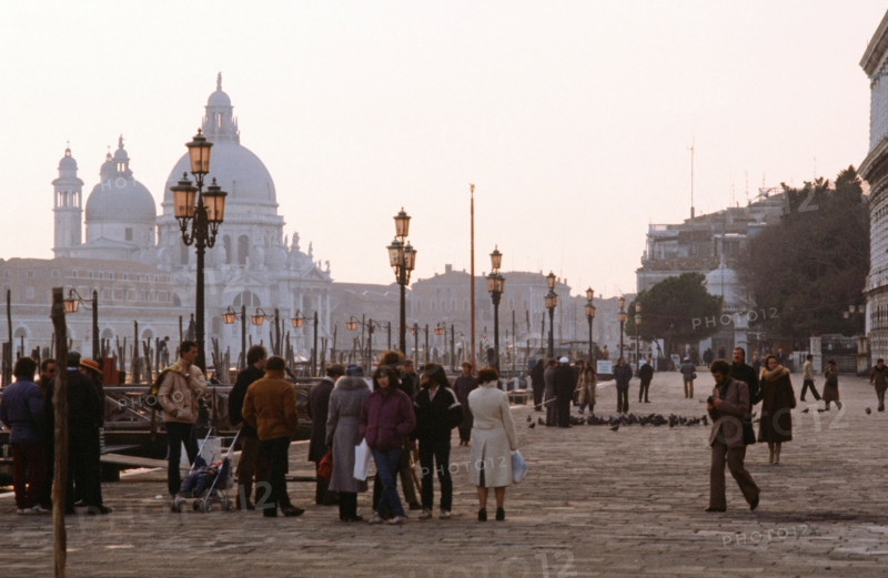Quais de la Riva degli Schiavoni, à Venise