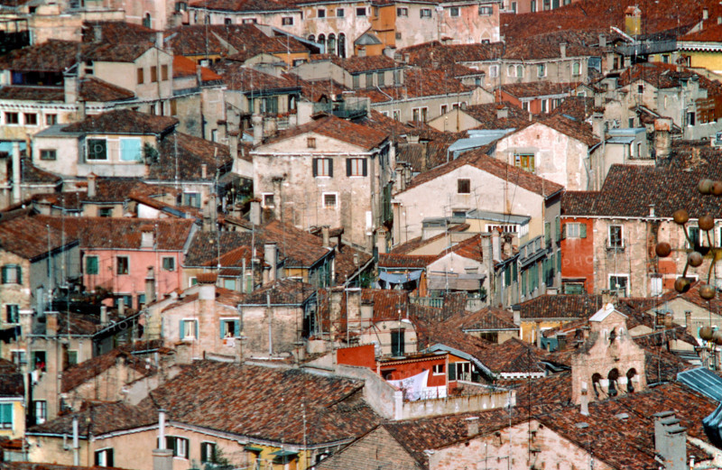 Toits de Venise, Italie