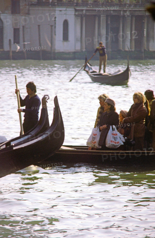 Traversée en traghetto, à Venise