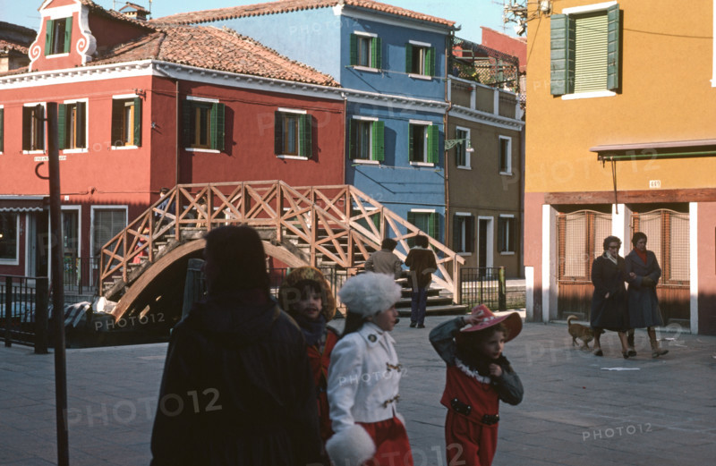 Carnaval sur l'île de Burano, à Venise