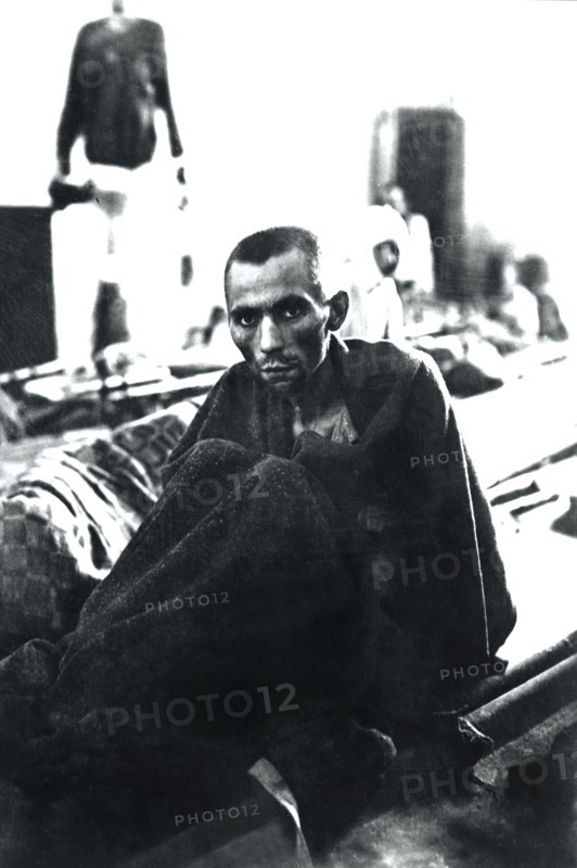 Gusen Concentration camp  liberated (photograph taken May 12, 1945)