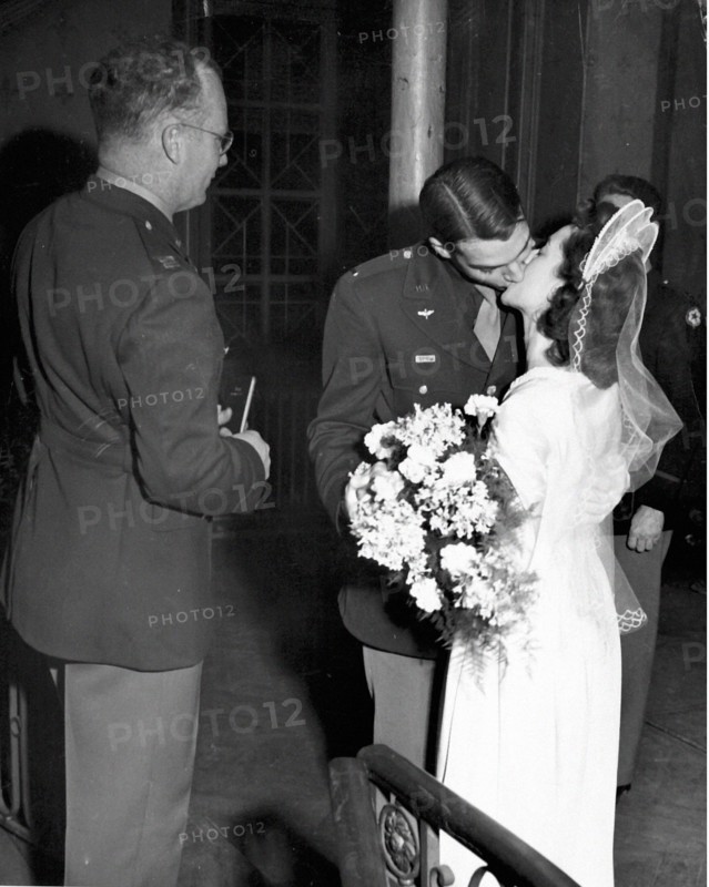 Mariage français de militaires américains, 1944