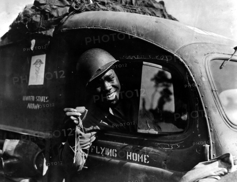 U.S Blacks troops in France (Summer 1944)