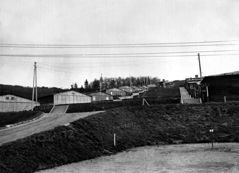 View of the Natzweiler-Struthof Concentration Camp in France (Fall 1944)