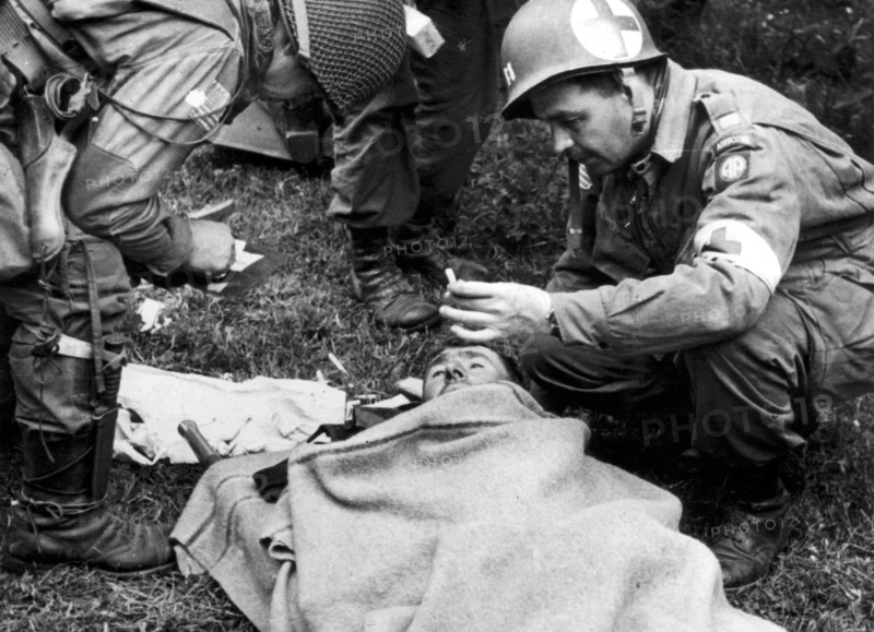 Comfort for the enemy (Normandy-France- a few days after June 6,1944)