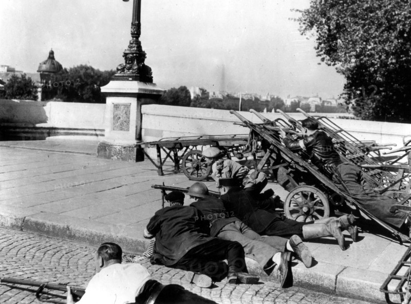 French Forces of the Interior during Liberation of Paris (France) August 1944