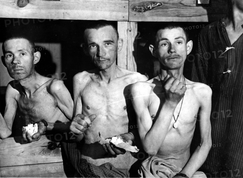 Ebensee Concentration camp liberated ( Austria) 1945.