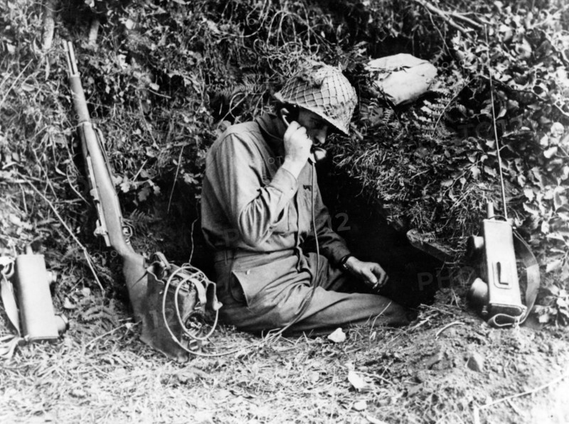 American Command post  in France (Summer 1944)