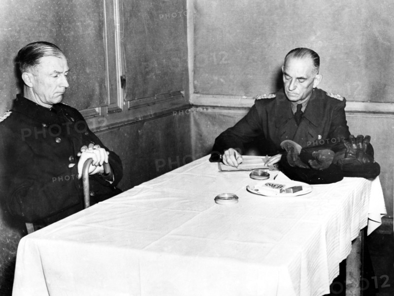 German surrender in Dunkirk, May 9, 1945