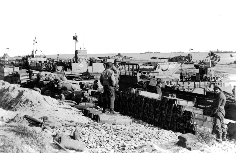Reinforcements for the Normandy Front, June 1944