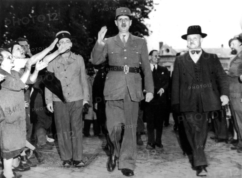 Le général de Gaulle à Rambouillet (Août 1944)