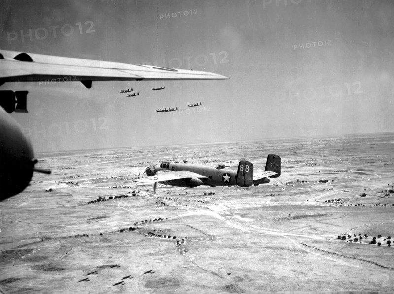 American bombers rout German panzers in Tunisia, 1943