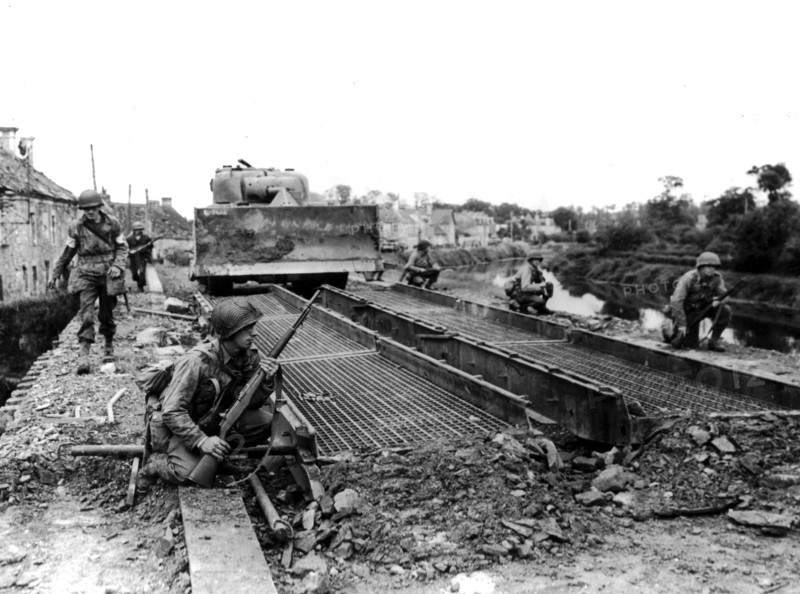 American engineers win the Battle of the Bridges in France, Autumn 1944
