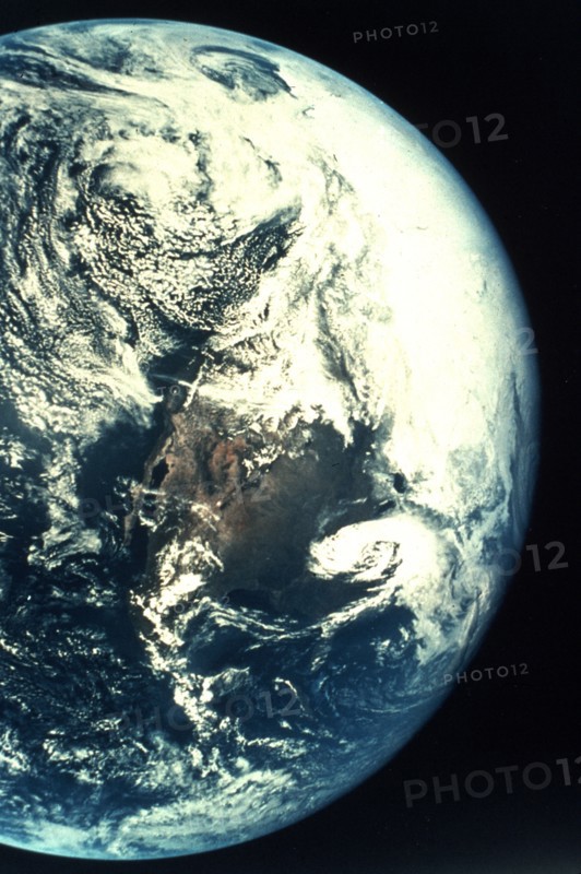 Apollo 16 view of Earth (April 16, 1972)