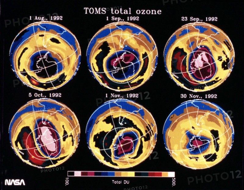 Taux de concentration d'ozone
