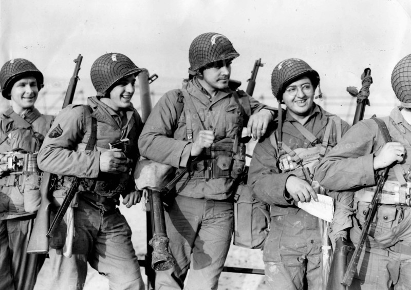 Troupes américaines avant le Débarquement en Normandie (juin 1944)