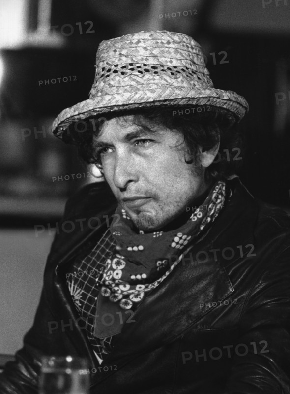 Bob Dylan (1984) /  Personen, Portrait, Porträt, Mann mit Strohhut, music...
