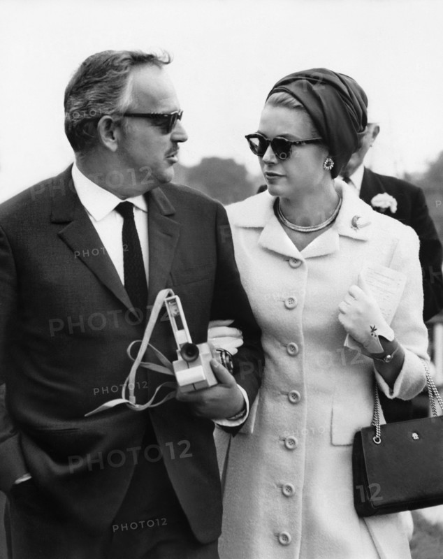 Le prince Rainier de Monaco et la princesse Grace