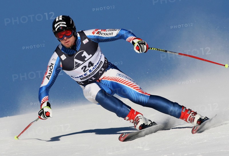 Ski Alpin; Saison 2005/2006 
Abfahrt  Herren Training
Antoine Deneriaz (FRA)
FOTO: Pressefoto ULMER / Daniel Ulmer