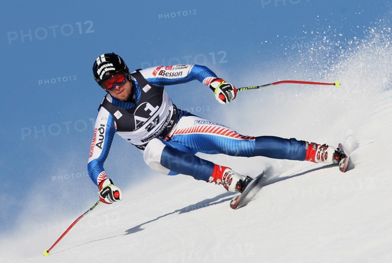 Ski Alpin; Saison 2005/2006 
Abfahrt  Herren Training
Antoine Deneriaz (FRA)
FOTO: Pressefoto ULMER / Daniel Ulmer
