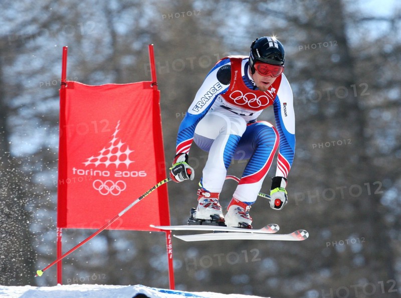 Olympia
20. Olympische Winterspiele 2006 Turin
Ski Alpine - Abfahrt Herren 
Antoine Deneriaz (FRA)
FOTO : Pressefoto Ulmer/Foto-net/Daniel Ulmer