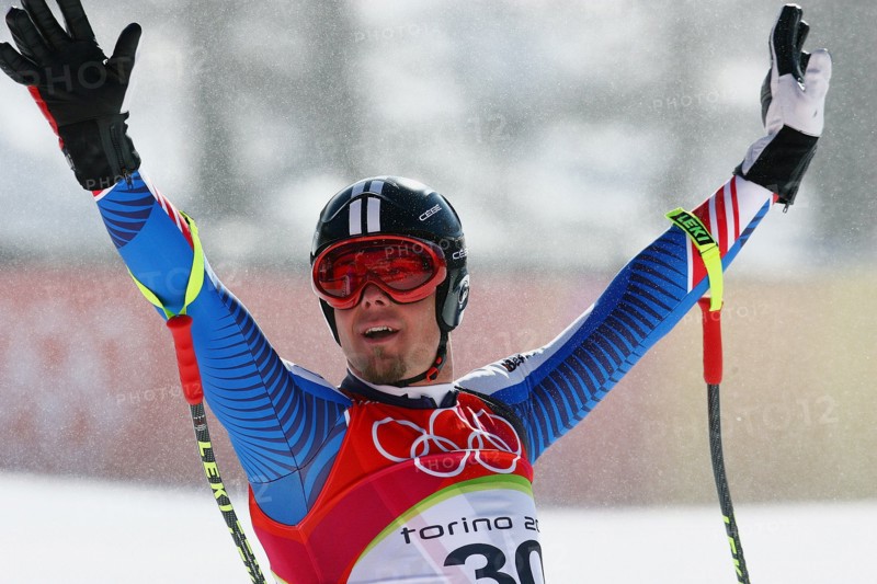 Olympia
20. Olympische Winterspiele 2006 Turin
Abfahrt Herren 12.02.2006
JUBEL Antoine Deneriaz (FRA) gewinnt Gold
FOTO : Pressefoto Ulmer / Andreas Schaad