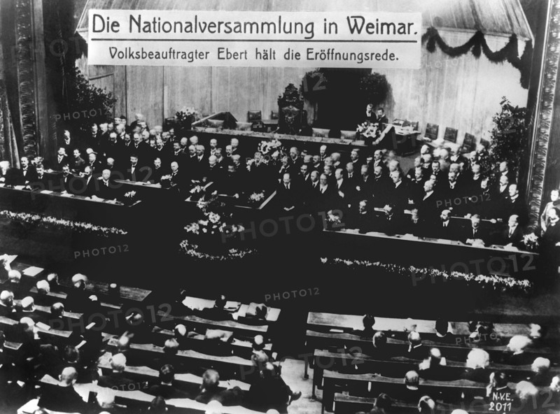National Assembly in Weimar