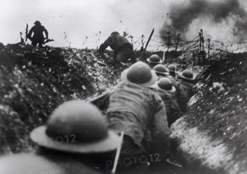 Over the top at the Somme.
