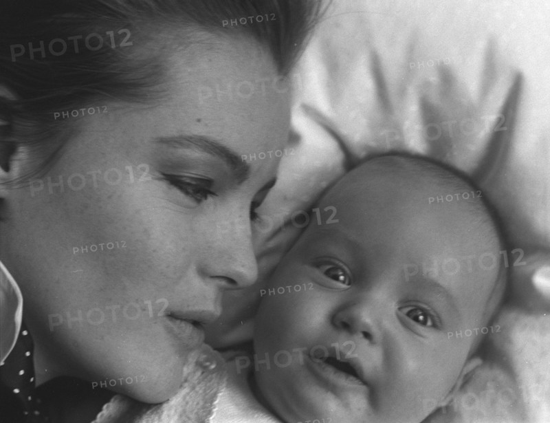 Romy Schneider et son fils David