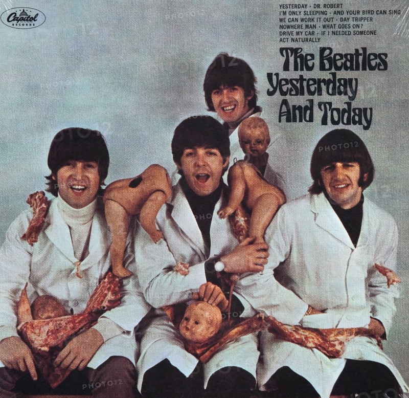 Beatles-Platte mit verbotenem Cover wird versteigert