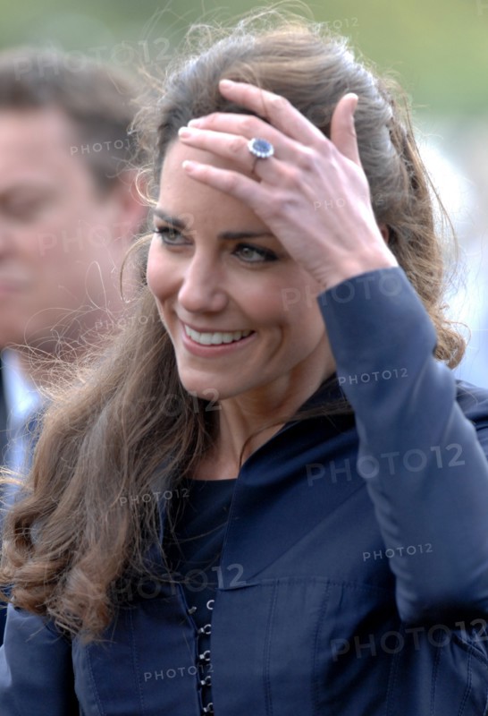 Prince William and Kate Middleton in Lancashire
