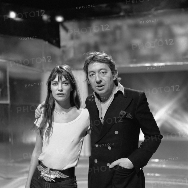 Jane Birkin et Serge Gainsbourg