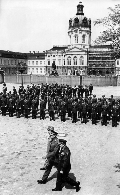 Military parade on the 'Armed Forces Day' in Berlin