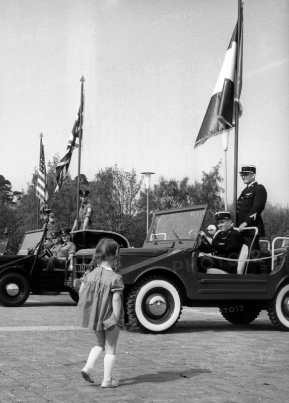 Rehearsal for military parade for the 'Armed Forces Day' in Berlin
