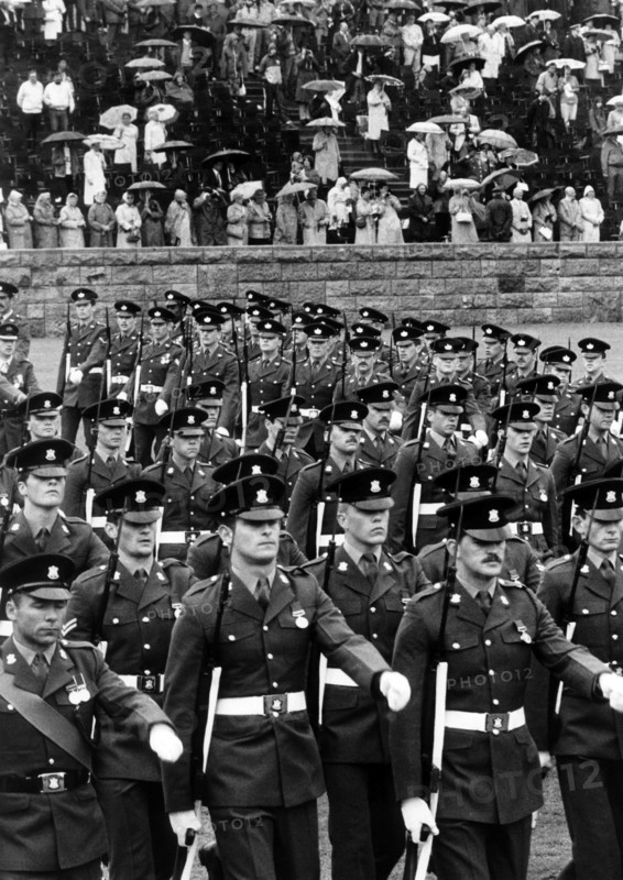 British soldiers' birthday parade for Queen in Berlin