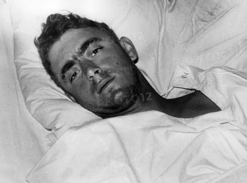 Seriously injured British soldier in hospital