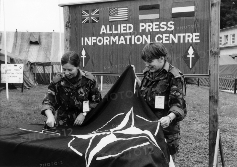British female soldiers in Germany