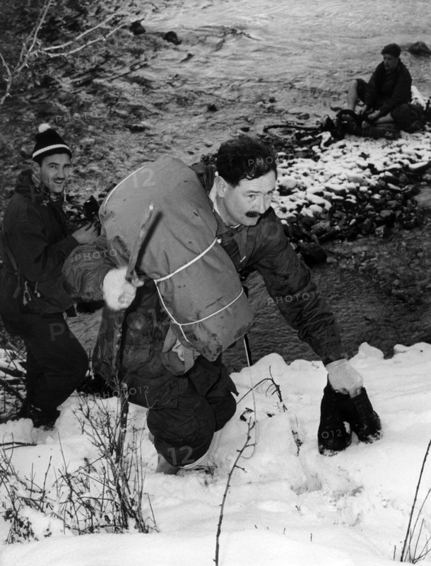 Survival training of the Royal Air Force in Upper Bavaria