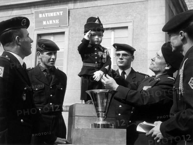 Manneken-Pis - Mascot for French army in Villingen