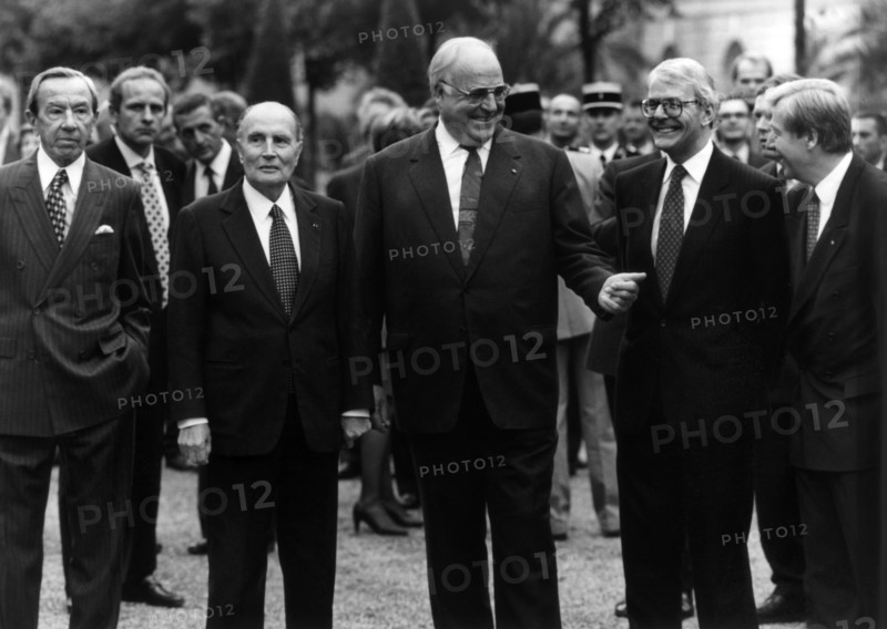 Festivities on farewell of western Allies from Berlin at Castle Charlottenburg