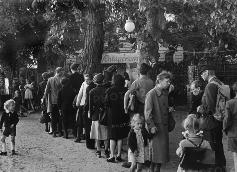 Post-war era - before the currency reform