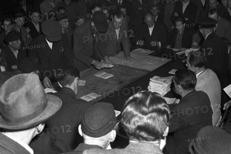 Berlin - East German State Railway strike 1949